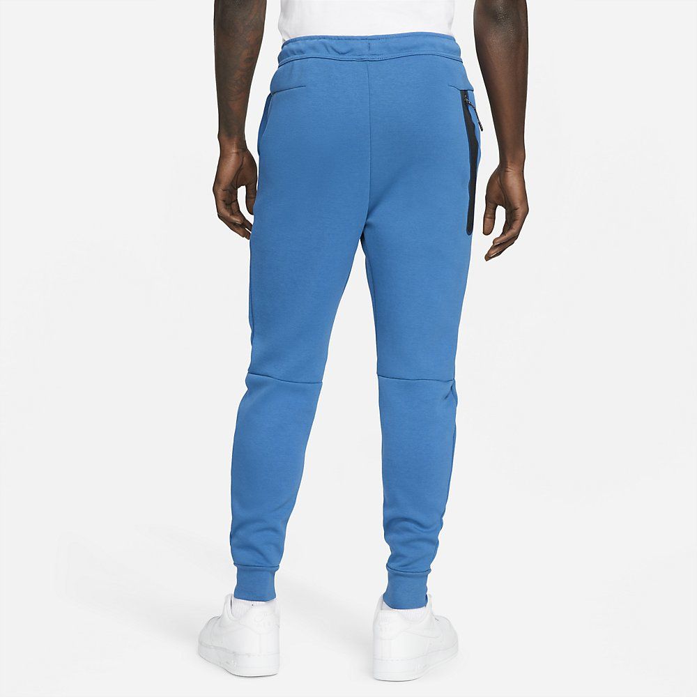 blue nike tech sweatpants