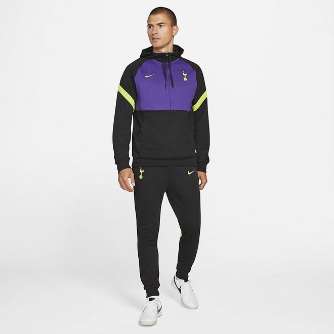 Afbeelding van Tottenham Hotspur Hooded Fleece Set Black Court Purple