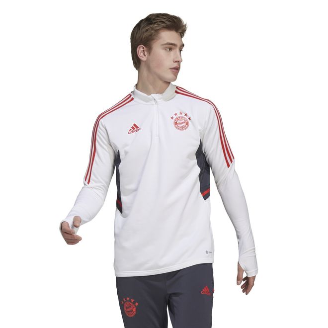 Afbeelding van FC Bayern München Condivo 22 Training Sweater Set White