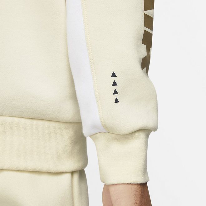 Afbeelding van Nike Air hoodie Tilt Set Creme