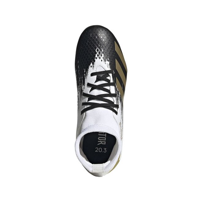 Afbeelding van Adidas Predator 20.3 FG Kids White Gold