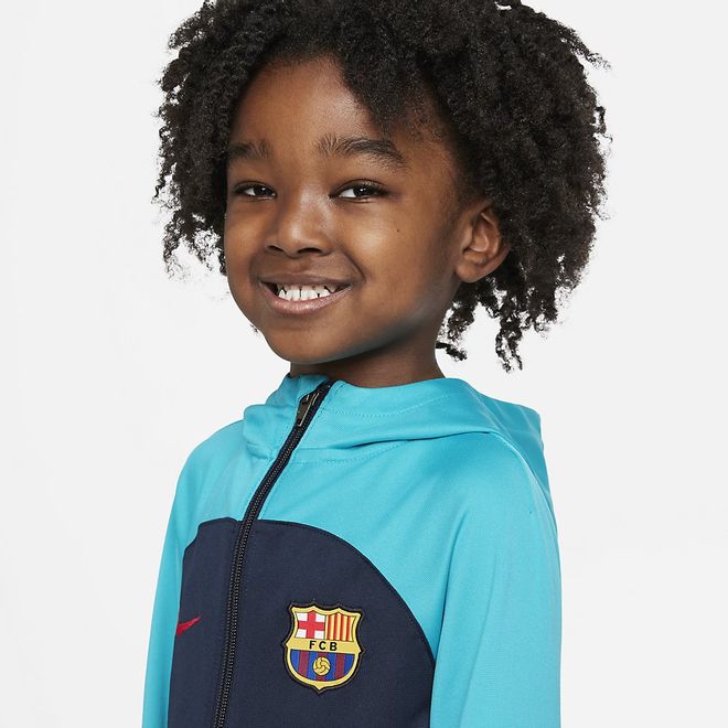 Afbeelding van FC Barcelona Strike trainingspak Little Kids Obsidian