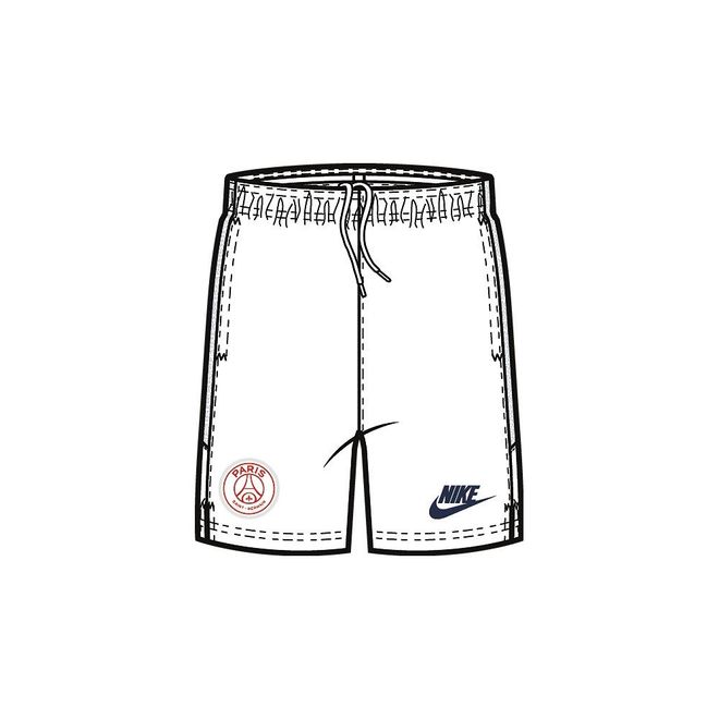 Afbeelding van Paris Saint-Germain Strike Set Kids White