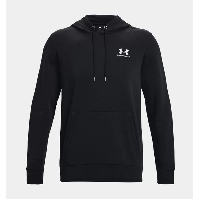 Afbeelding van Under Armour Herenhoodie Essential Fleece Black