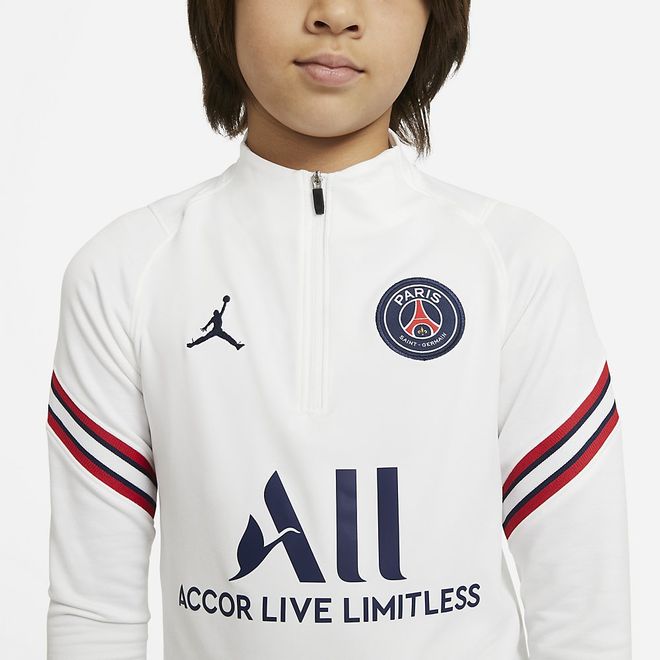 Afbeelding van Paris Saint-Germain Strike Set Kids White Midnight Navy