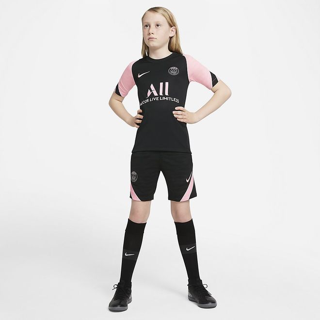 Afbeelding van Paris Saint-Germain Strike Zomerset Kids Black Arctic Punch