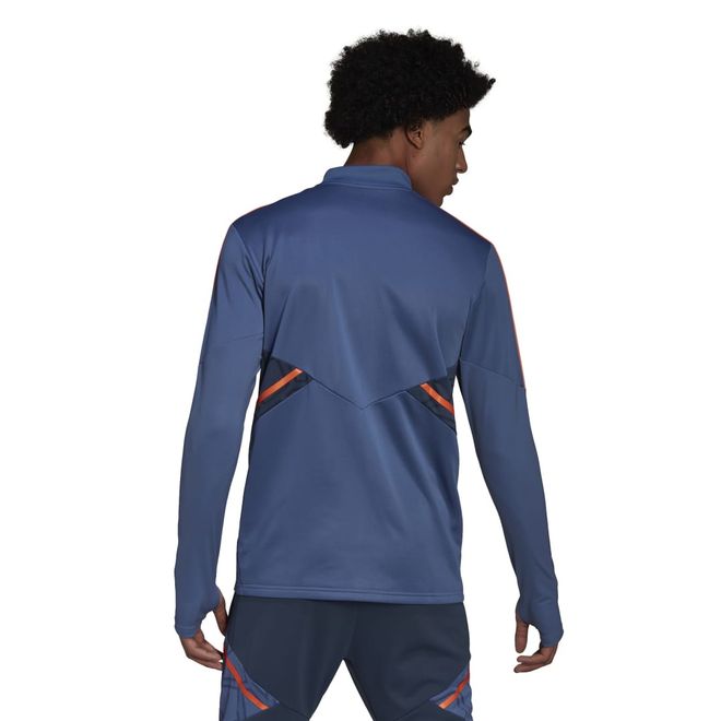 Afbeelding van Manchester United Condivo 22 Training Longsleeve Set Crew Blue