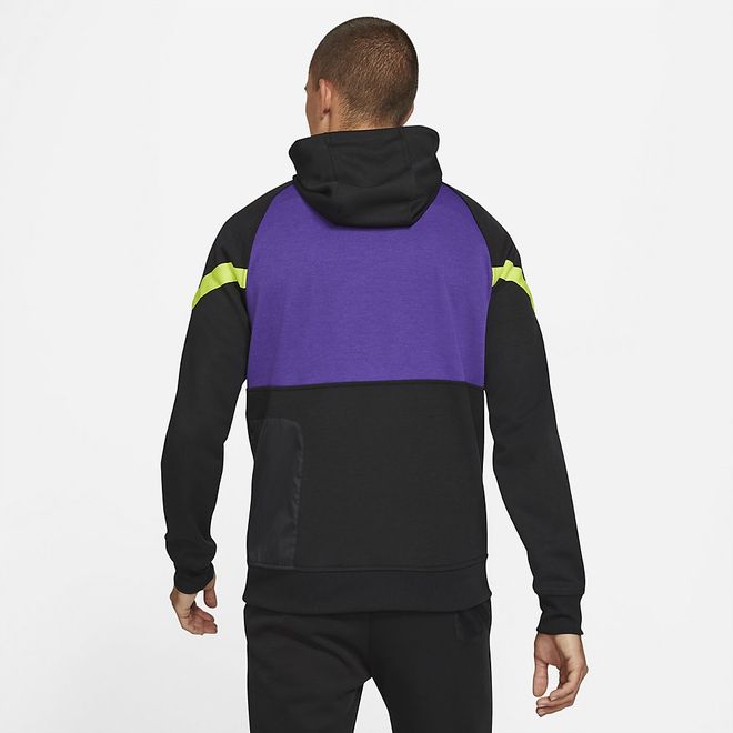 Afbeelding van Tottenham Hotspur Hooded Fleece Set Black Court Purple