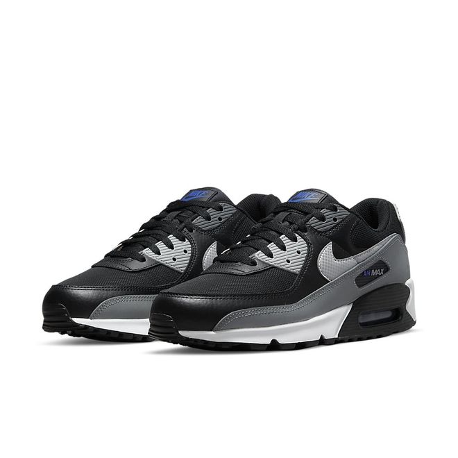 Afbeelding van Nike Air Max 90 White Black Iron Grey