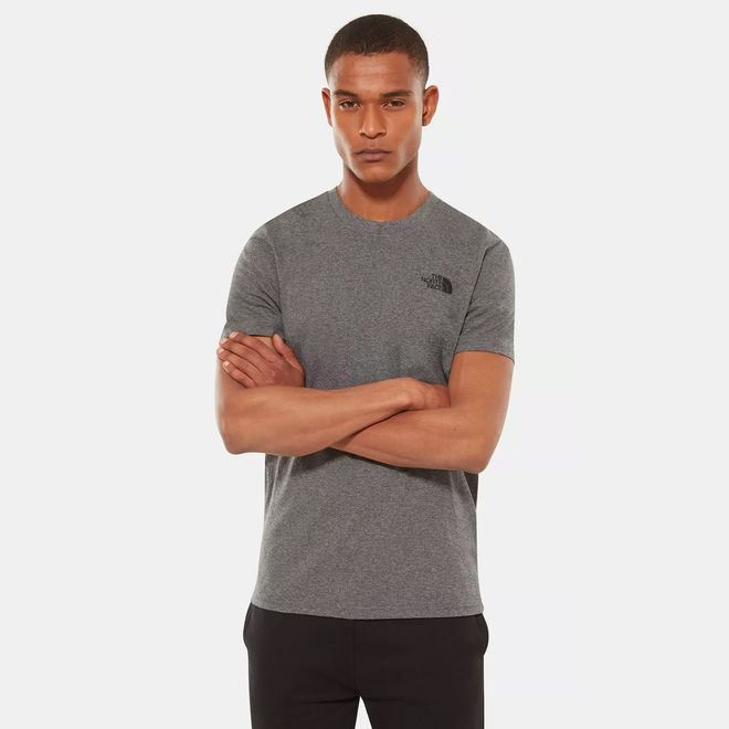 Afbeelding van The North Face Simple Dome T-Shirt Medium Grey Heather