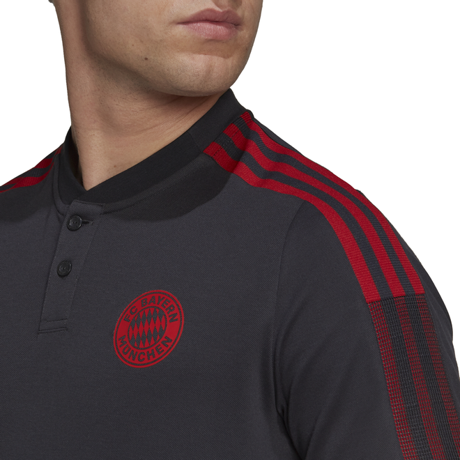 Afbeelding van FC Bayern München Polo Set Black Night Grey