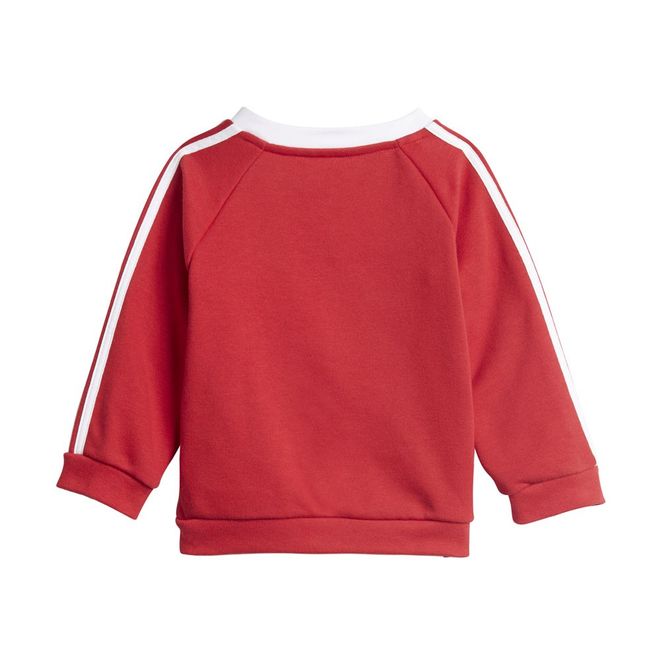 Afbeelding van Manchester United 3-Stripes Baby Joggingpak Real Red