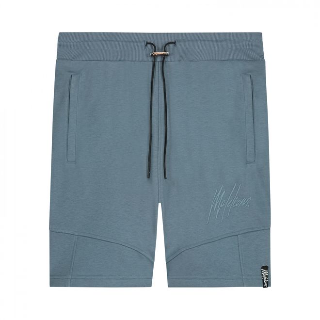 Afbeelding van Malelions Men Essentials T-Shirt + Short Set Vintage Blue