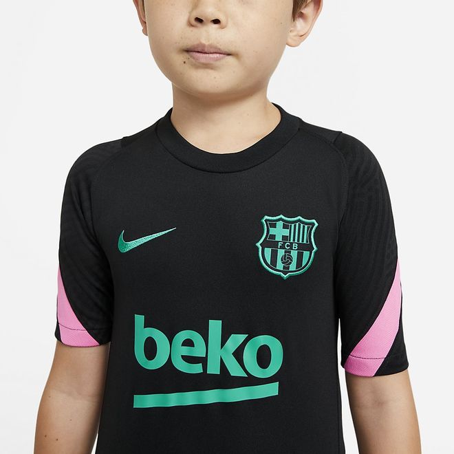 Afbeelding van FC Barcelona Warming-up Set Kids Black Pink