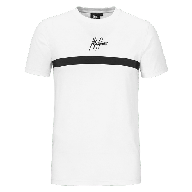 Afbeelding van Malelions Shirt T-Tonny 2.0 White Black