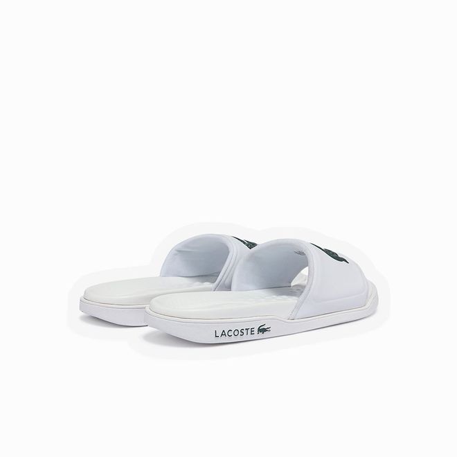 Afbeelding van Lacoste Croco Dualiste Slipper Wit Groen