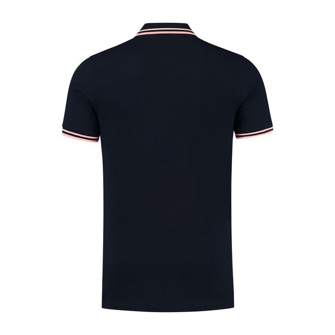 Afbeelding van Malelions Nium Polo Set Navy Peach