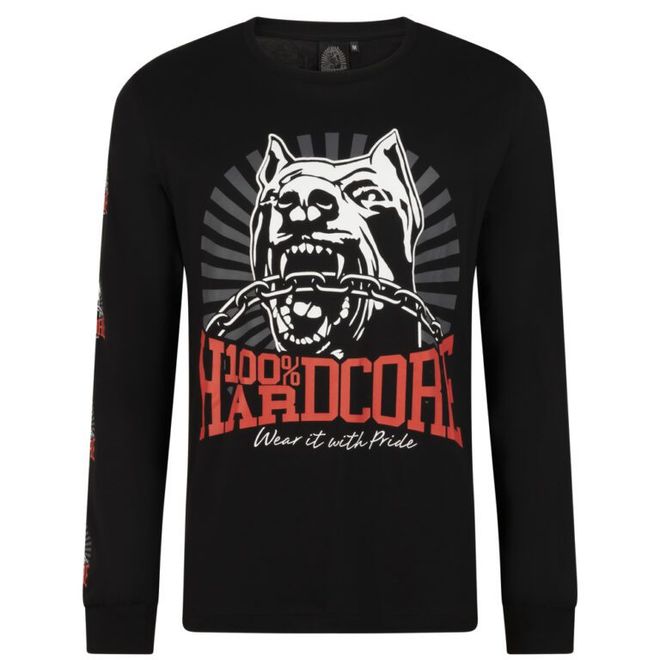 Afbeelding van 100% Hardcore Longsleeve *Dog-1* Black
