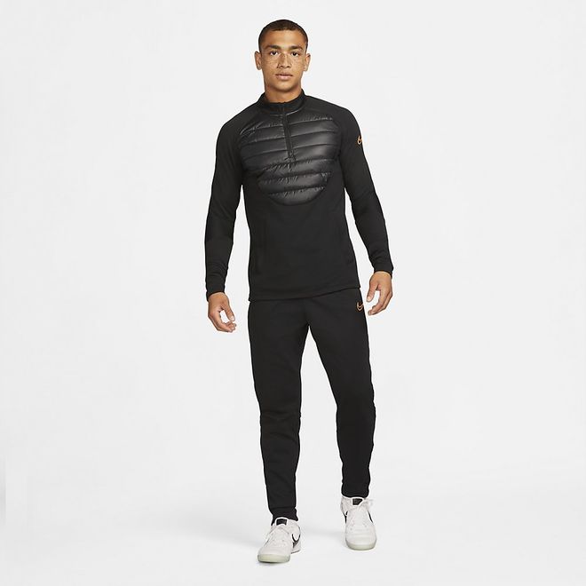 Afbeelding van Nike Therma Fit Academy Long Sleeve Set Black Total Orange