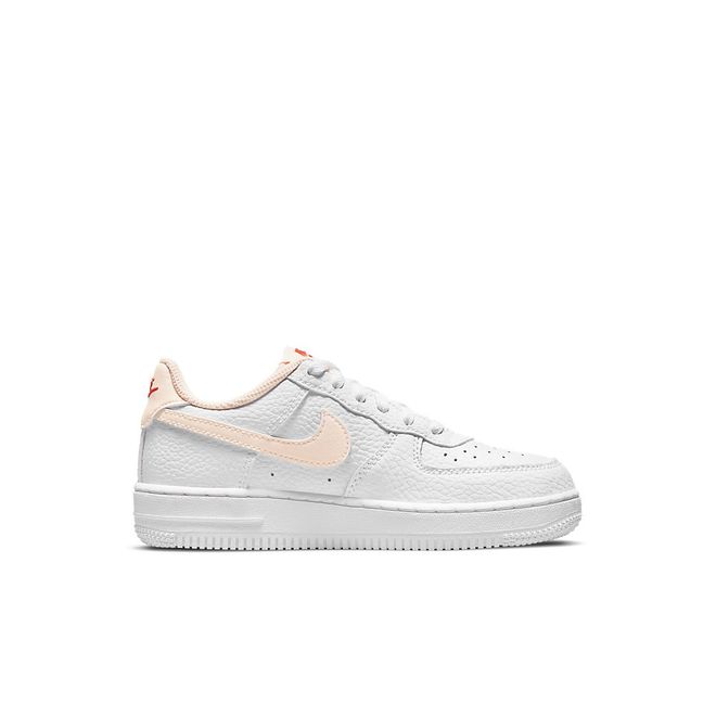 Afbeelding van Nike Force 1 White Kids Crimson Tint