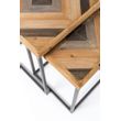 Afbeelding van White Label Living Side Table Joy Set Of 2