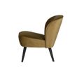 Afbeelding van Woood Sara Fauteuil Fluweel Army