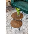 Afbeelding van Dutchbone Pepper Bruin Bijzettafel - 45cm