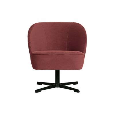 BePureHome Vogue Draaifauteuil Fluweel Chestnut BePureHome Vogue Draaifauteuil Fluweel Chestnut