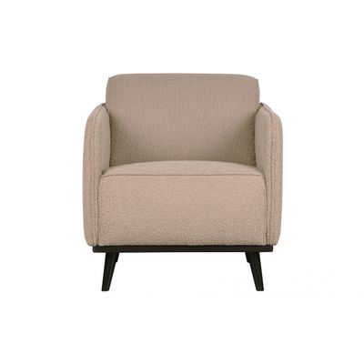BePureHome Statement Fauteuil Bouclé Beige BePureHome Statement Fauteuil Bouclé Beige