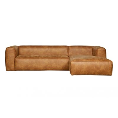 Woood Bean Hoekbank Rechts Cognac Woood Bean Hoekbank Rechts Cognac