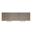 Afbeelding van Richmond Interiors Dressoir Calesta 4-laden shagreen look (Goud)