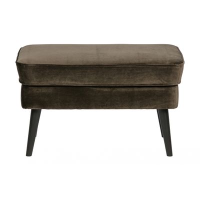 Woood Rocco Hocker Warm Groen Woood Rocco Hocker Warm Groen