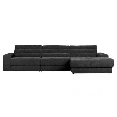 BePureHome Date Chaise Longue Rechts Vintage Antraciet BePureHome Date Chaise Longue Rechts Vintage Antraciet