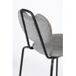 Afbeelding van White Label Living Counter Stool Aspen Grey