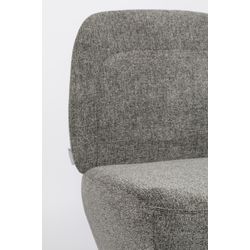 Zuiver Dusk Lounge Chair Light Grey