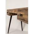 Afbeelding van White Label Living Desk Table Leo