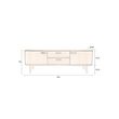 Afbeelding van Dutchbone Juju Sideboard Low