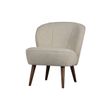 Afbeelding van Woood Sara Fauteuil Teddy Off White