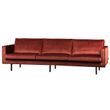 Afbeelding van BePureHome Rodeo 3-zits Bank Velvet Chestnut