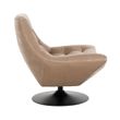 Afbeelding van Richmond Interiors Draaifauteuil Richelle Sand Velvet (Genova 904 Sand)