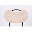 Afbeelding van White Label Living Chair Aspen Light Pink