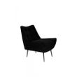 Afbeelding van Dutchbone Glodis Lounge Chair Zwart