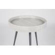 Afbeelding van Zuiver Karrara Side Table Wit