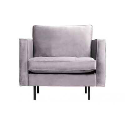 BePureHome Rodeo Classic Fauteuil Lichtgrijs BePureHome Rodeo Classic Fauteuil Lichtgrijs