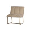 Afbeelding van Woood Fie Fauteuil Ribstof Zand