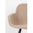 Afbeelding van Zuiver Albert Kuip Armstoel Soft Beige