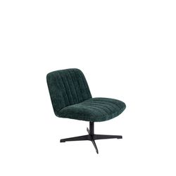 White Label Living Lounge Chair Belmond Rib Green