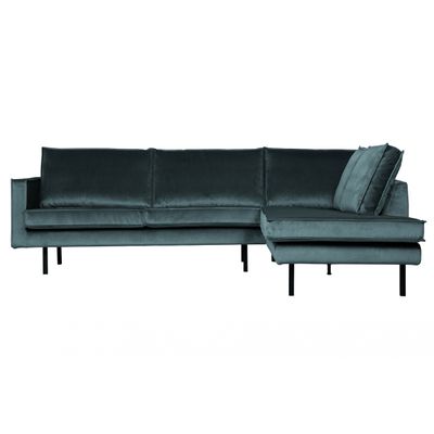 BePureHome Rodeo Hoekbank Rechts Teal BePureHome Rodeo Hoekbank Rechts Teal