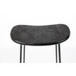 Afbeelding van White Label Living Barstool Tangle Black