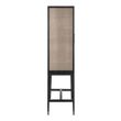 Afbeelding van Richmond Interiors Barkast Bloomingville 2-deuren shagreen (Goud)